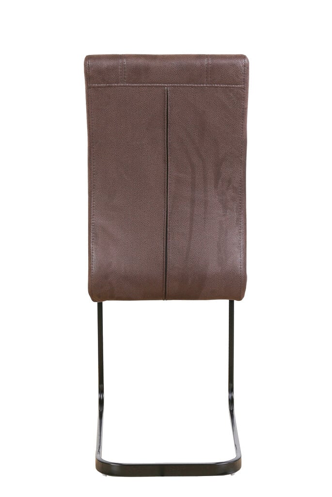 Moderns krēslu komplekts “Mila”, brūns vecināts audums cena un informācija | Virtuves un ēdamistabas krēsli | 220.lv