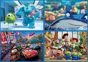 Puzle Pixar, 4 gab. cena un informācija | Puzles, 3D puzles | 220.lv