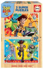 Puzle Rotaļlietu stāsts, 2 gab. x 50 detaļas cena un informācija | Puzles, 3D puzles | 220.lv