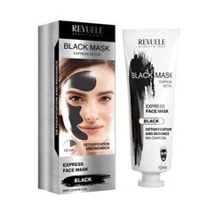 Attīroša sejas maska Revuele Black Mask Express Detox, 80 ml cena un informācija | Sejas maskas, acu maskas | 220.lv