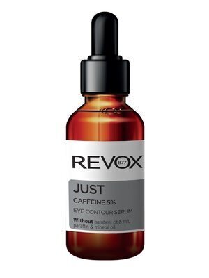 Serums acīm, Revox just caffeine 5% acu kontūrserums, 30 ml cena un informācija | Acu krēmi, serumi | 220.lv
