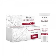 Pretgrumbu acu serums Revuele Age Revive Q10, 25 ml cena un informācija | Acu krēmi, serumi | 220.lv