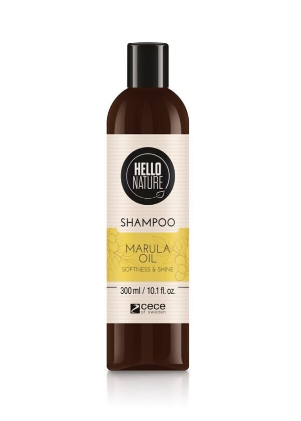 Mīkstinošs šampūns matu spīdumam Hello Nature, 300 ml cena un informācija | Šampūni | 220.lv