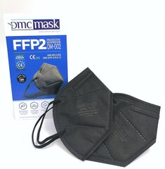 FFP2 respirators melns, 20 gab. cena un informācija | Pirmā palīdzība | 220.lv