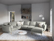 Stūra dīvāns Milo Casa Elio 7S, gaiši pelēks цена и информация | Stūra dīvāni | 220.lv