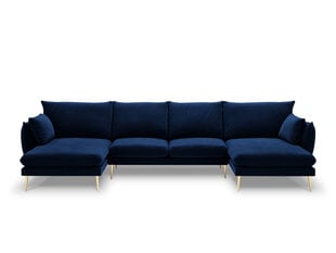 Stūra dīvāns Milo Casa Elio 6S-V, zils cena un informācija | Stūra dīvāni | 220.lv