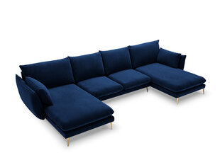 Stūra dīvāns Milo Casa Elio 6S-V, zils cena un informācija | Stūra dīvāni | 220.lv