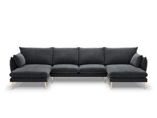 Stūra dīvāns Milo Casa Elio 6S-V, pelēks cena un informācija | Stūra dīvāni | 220.lv