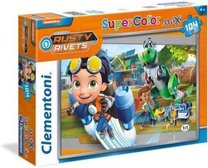 Пазл Nickelodeon Rusty Rivets maxi, 104 детали цена и информация | Пазлы | 220.lv