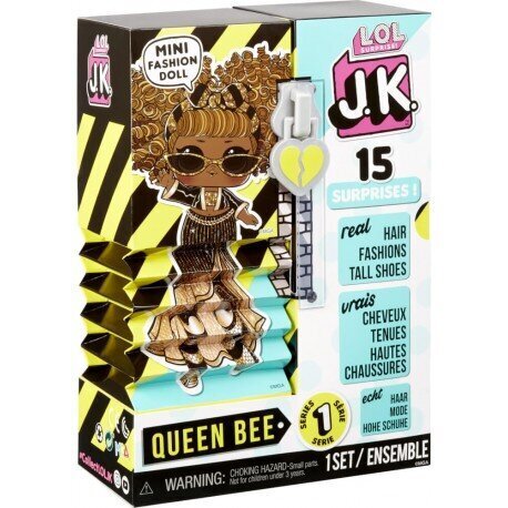 Pārsteiguma lelle L.O.L. Surprise - J.K. Doll - Queen Bee cena un informācija | Rotaļlietas meitenēm | 220.lv