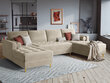 Stūra dīvāns Milo Casa Santo 6S, smilškrāsas cena un informācija | Stūra dīvāni | 220.lv