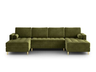Stūra dīvāns Milo Casa Santo 6S, gaiši zaļš cena un informācija | Stūra dīvāni | 220.lv