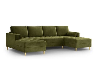 Stūra dīvāns Milo Casa Santo 6S, gaiši zaļš cena un informācija | Stūra dīvāni | 220.lv