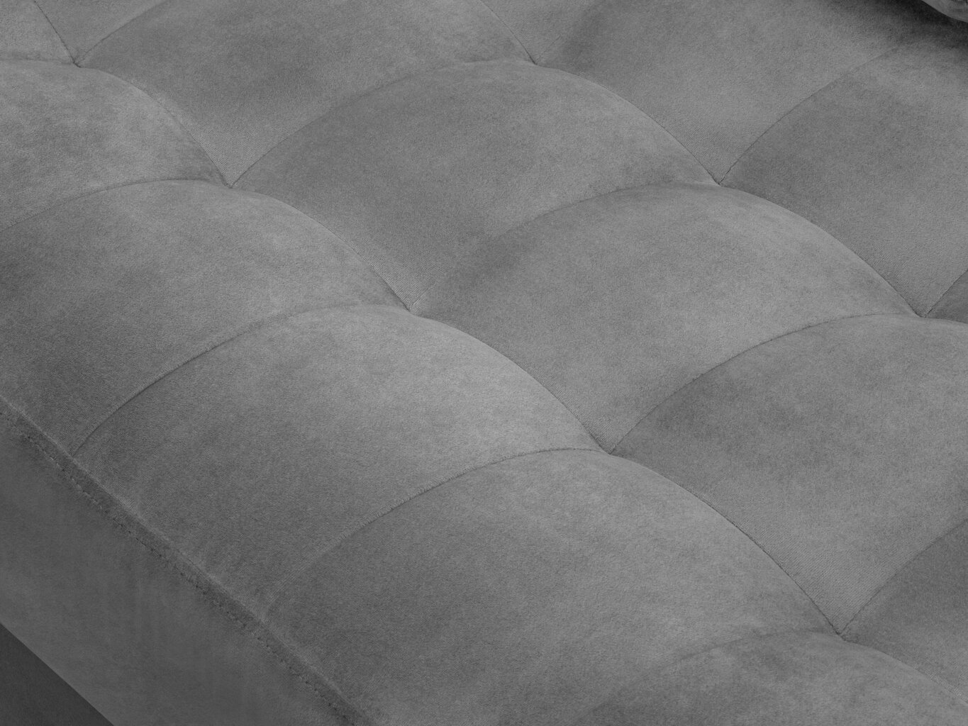 Stūra dīvāns Milo Casa Santo 4S-V, gaiši pelēks/melns цена и информация | Stūra dīvāni | 220.lv