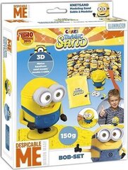 Kinētiskās smiltis Minions, 150 g cena un informācija | Modelēšanas un zīmēšanas piederumi | 220.lv