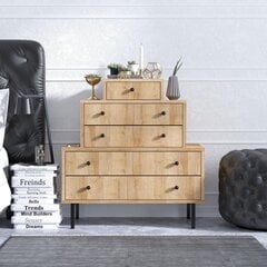 Kumode Kalune Design Dresser 793, brūna cena un informācija | Kumodes | 220.lv