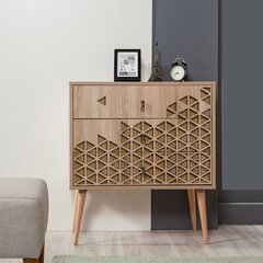 Kumode Kalune Design Dresser 3403, ozola krāsas cena un informācija | Kumodes | 220.lv