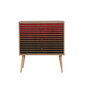 Kumode Kalune Design Dresser 3433, ozola krāsas/sarkana цена и информация | Kumodes | 220.lv