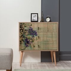 Комод Kalune Design Dresser 3406, цвета дуба/разноцветный цена и информация | Комоды | 220.lv