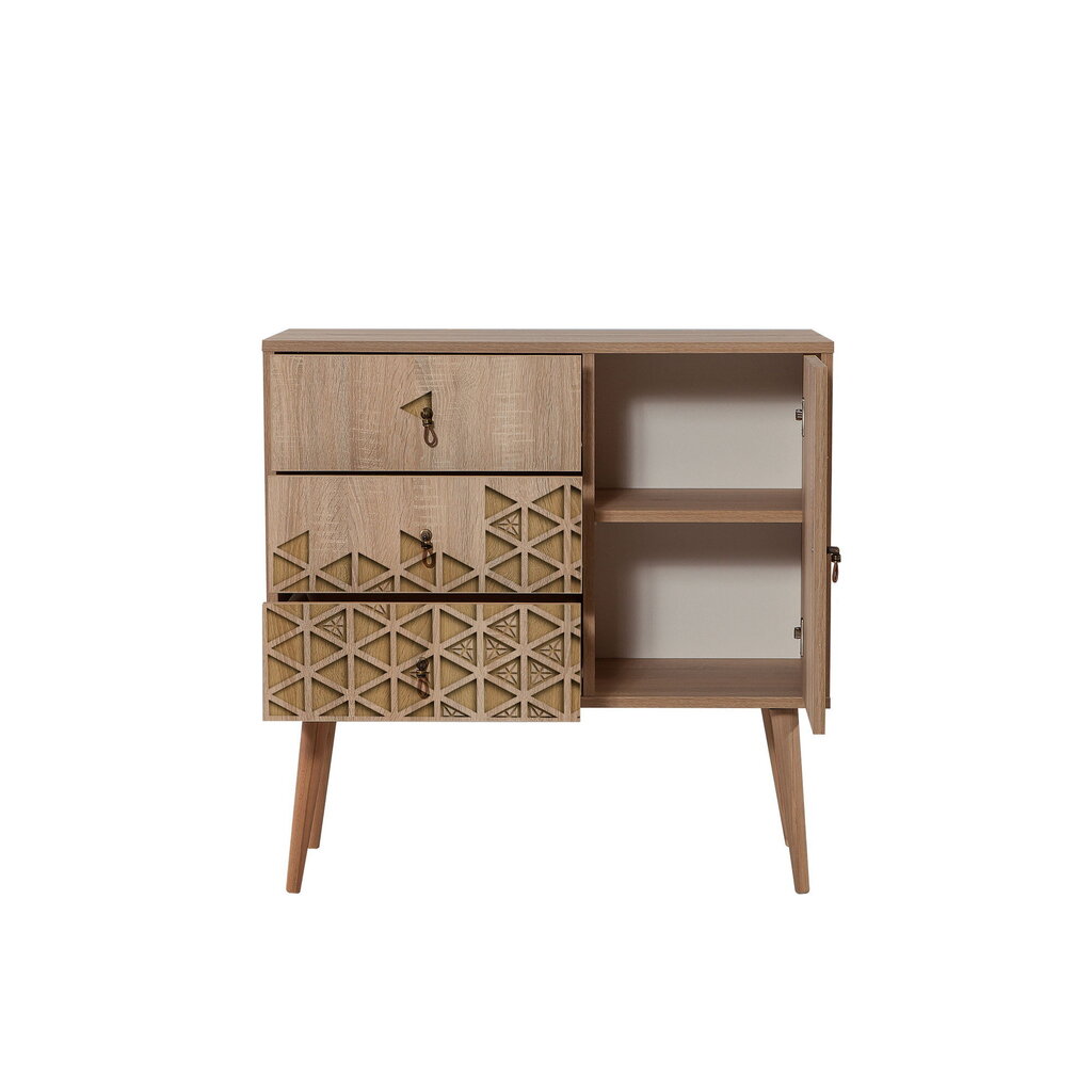 Kumode Kalune Design Dresser 3440, ozola krāsas цена и информация | Kumodes | 220.lv