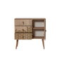 Kumode Kalune Design Dresser 3440, ozola krāsas cena un informācija | Kumodes | 220.lv