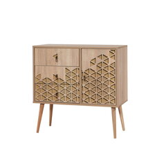 Kumode Kalune Design Dresser 3440, ozola krāsas cena un informācija | Kumodes | 220.lv