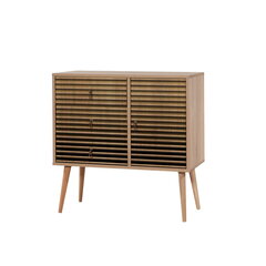 Kumode Kalune Design Dresser 3444, ozola krāsas/brūna cena un informācija | Kumodes | 220.lv