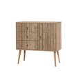 Kumode Kalune Design Dresser 3432, ozola krāsas/brūna