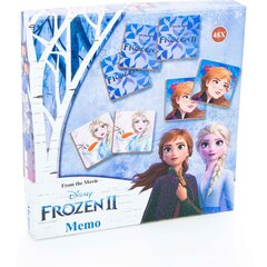 Disney Frozen 2 игра на память, 48 карт цена и информация | Настольные игры, головоломки | 220.lv