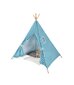 Tipi stila telts bērniem ar zigzaga rakstu cena un informācija | Bērnu rotaļu laukumi, mājiņas | 220.lv