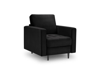 Krēsls Milo Casa Santo, melns/melns cena un informācija | Atpūtas krēsli | 220.lv