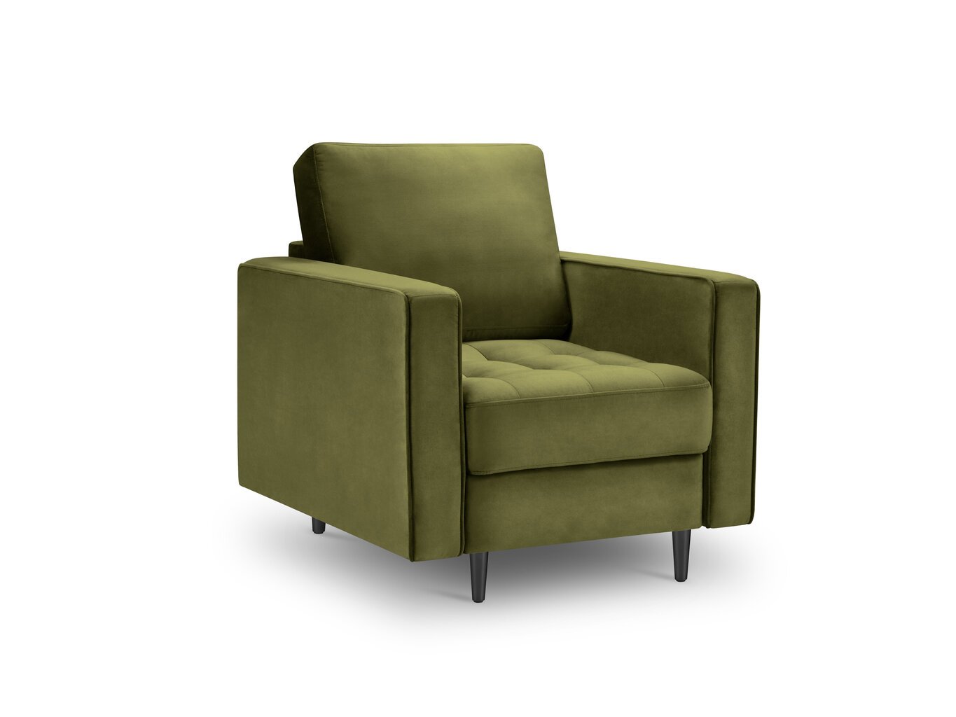 Krēsls Milo Casa Santo, zaļš/melns cena un informācija | Atpūtas krēsli | 220.lv