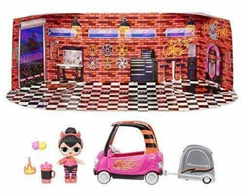 Pārsteiguma lelle L.O.L. Surprise Furniture with Pop - B.b. Auto Shop Spice Doll - 4 sērija цена и информация | Rotaļlietas meitenēm | 220.lv