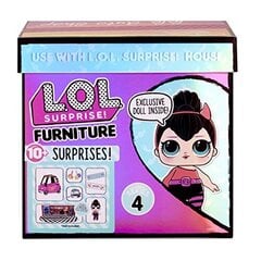 Кукла с сюрпризом L.O.L. Surprise Furniture with Pop - B.b. Auto Shop Spice Doll - 4 серия цена и информация | Игрушки для девочек | 220.lv