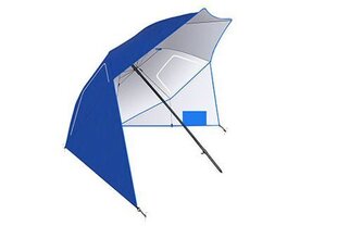 Pludmales telts-lietussargs ISO, zils цена и информация | Палатки | 220.lv
