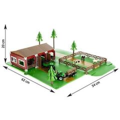 Ферма с животными и тракторами, 8 частей цена и информация | Развивающие игрушки | 220.lv