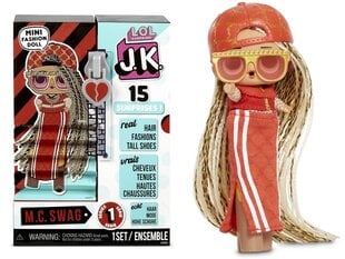 Кукла с сюрпризом L.O.L. Surprise - J.K. Doll - MC Swag цена и информация | Игрушки для девочек | 220.lv