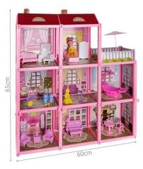 Большой кукольный домик цена и информация | Игрушки для девочек | 220.lv