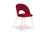 Krēsls Milo Casa Lucia, sarkanas/zeltainas krāsas