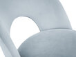 Krēsls Milo Casa Lucia, gaiši zilas/zeltainas krāsas cena un informācija | Virtuves un ēdamistabas krēsli | 220.lv