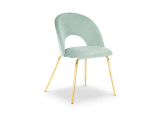 Krēsls Milo Casa Lucia, gaiši zaļas/zeltainas krāsas cena un informācija | Virtuves un ēdamistabas krēsli | 220.lv