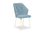 Krēsls Cosmopolitan Design Borneo 6, gaiši zils