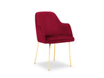 Krēsls Cosmopolitan Design Padova, sarkanas/zeltainas krāsas