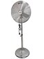 Grīdas ventilators Vento Inox Chrome 40 cm 50W цена и информация | Ventilatori | 220.lv