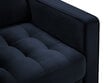 Krēsls Milo Casa Santo, tumši zilas/zeltainas krāsas cena un informācija | Atpūtas krēsli | 220.lv
