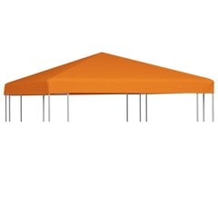 VidaXL nojumes jumta pārsegs, 310 g/m², 3x3 m, oranžs cena un informācija | Dārza nojumes un lapenes | 220.lv