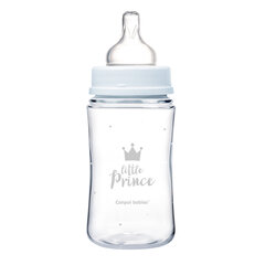 Pudele ar platu kaklu Canpol babies, Anti-colic PP Easy Start Royal Baby, 240 ml, 35/234, blue cena un informācija | Bērnu pudelītes un to aksesuāri | 220.lv