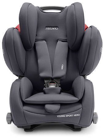 Autokrēsliņš Recaro Young Sport HERO, 9-36 kg, Deep Black cena un informācija | Autokrēsliņi | 220.lv