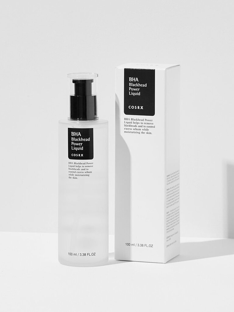 Ķīmiskais sejas pīlings CosRx BHA Blackhead Power Liquid, 100 ml cena un informācija | Sejas ādas kopšana | 220.lv