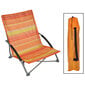 HI saliekams pludmales krēsls, 65x55x25/65 cm, oranžs cena un informācija | Dārza krēsli | 220.lv